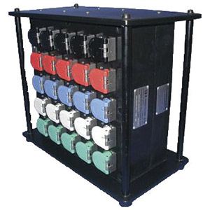 400 Amp 3 Phase Rental Cam-Type Spider Box | Lex Products