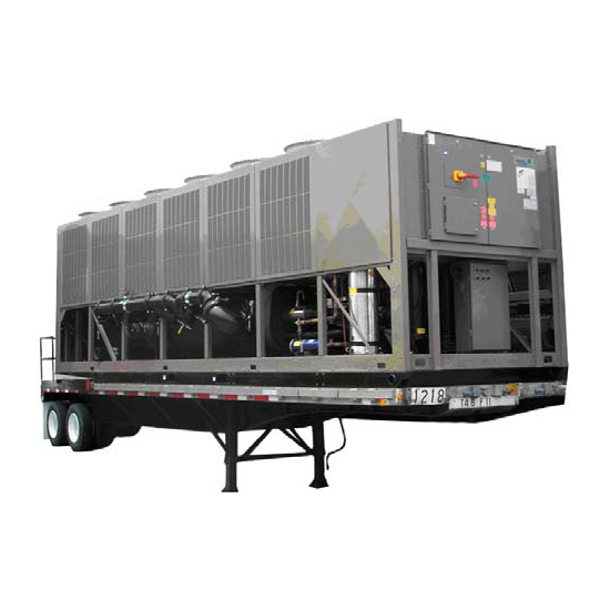 267 Ton Rental Air Cooled Chiller | York YCAV0267